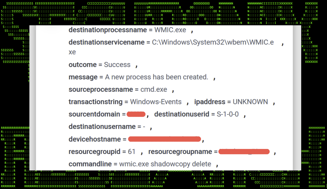 wmic.exe ransomware event