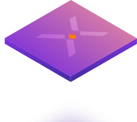 Securonix Testimonial 3D square with Securonix X in the center